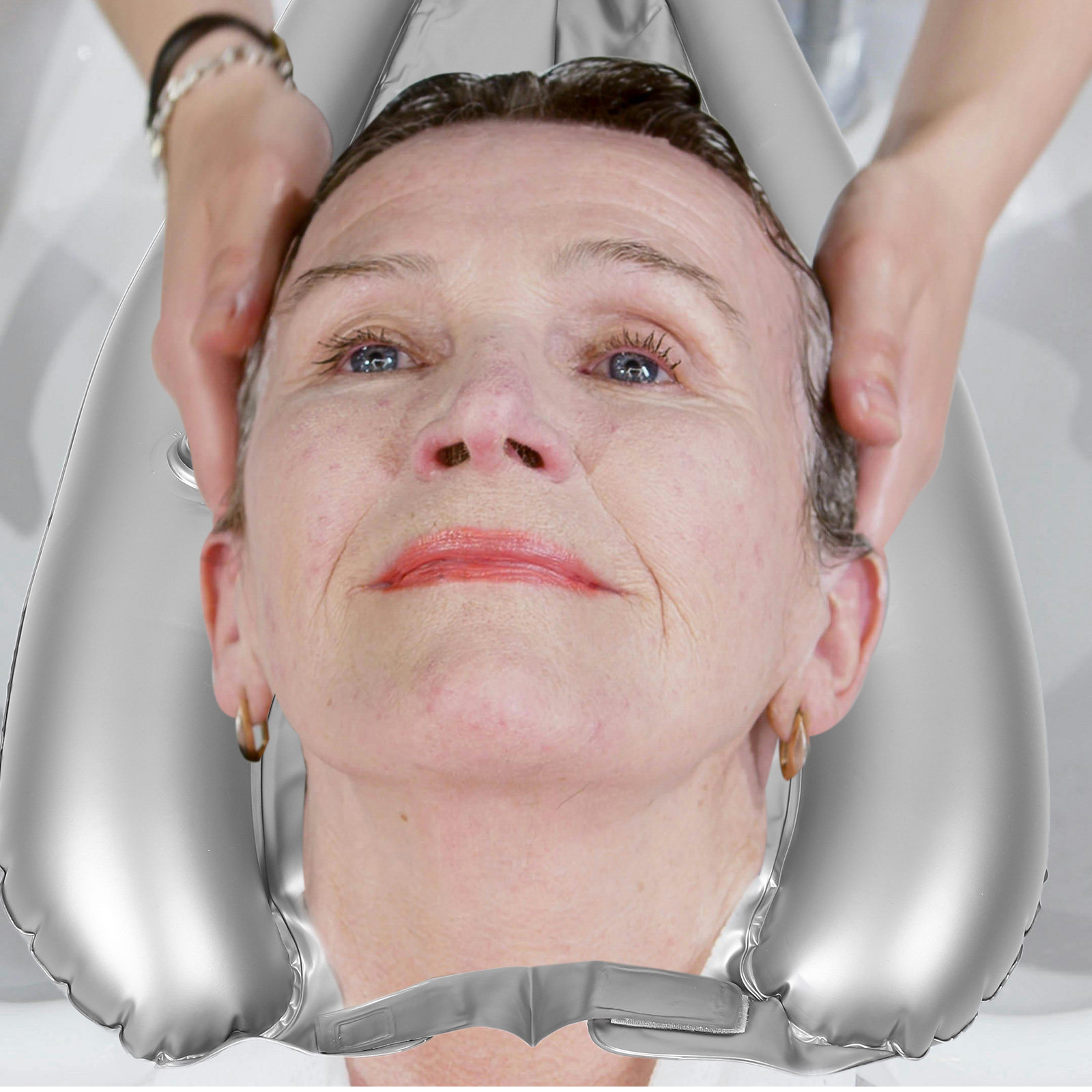 Hair Care Hospital - Bacia Inflável de PVC para Lavagem