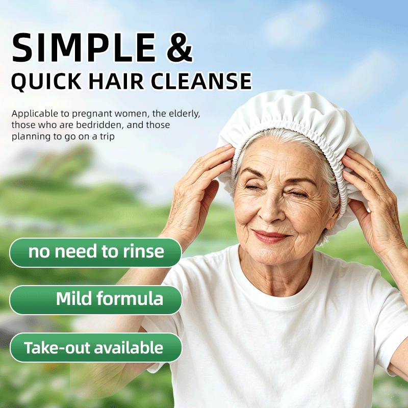 Hair Care Hospital - Touca de Shampoo Descartável Sem Água