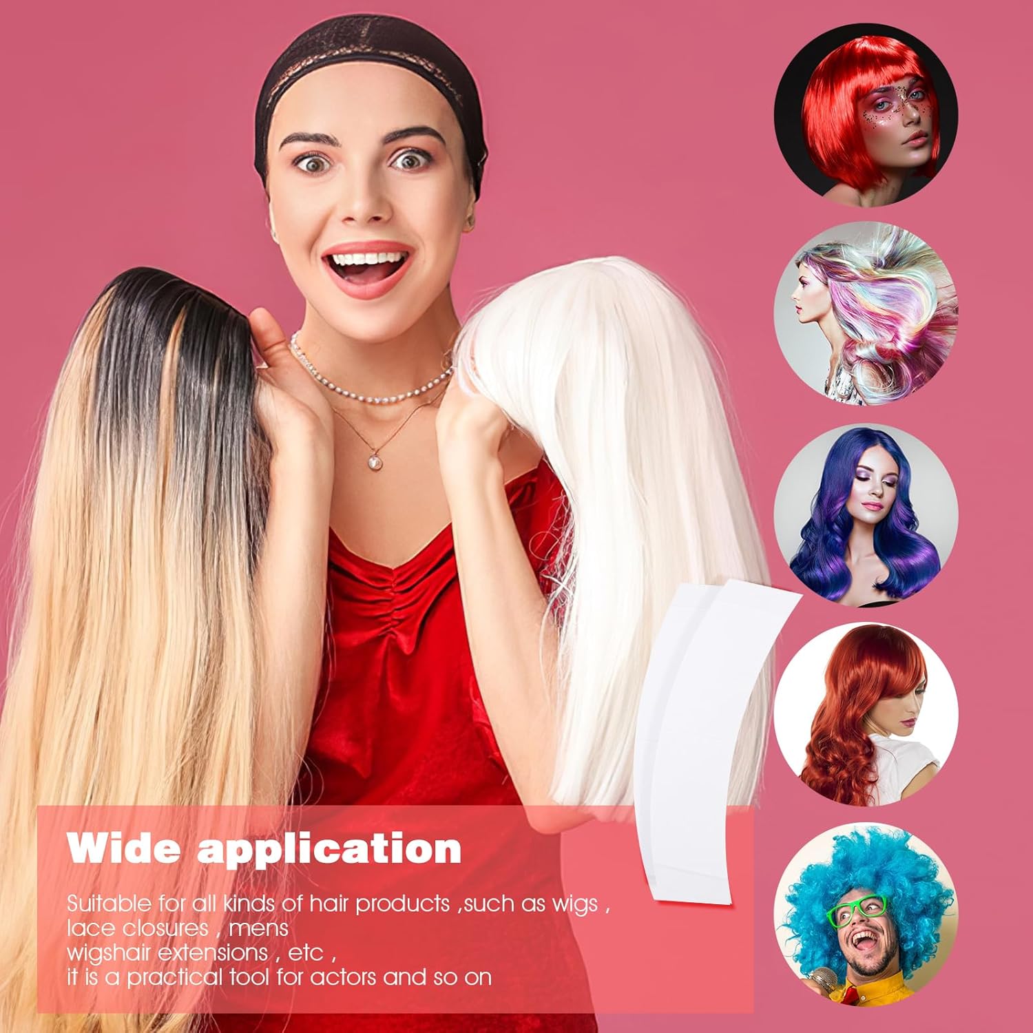 Fita Adesiva para Perucas Lace - Hair Extension Tape In avaliação e preço