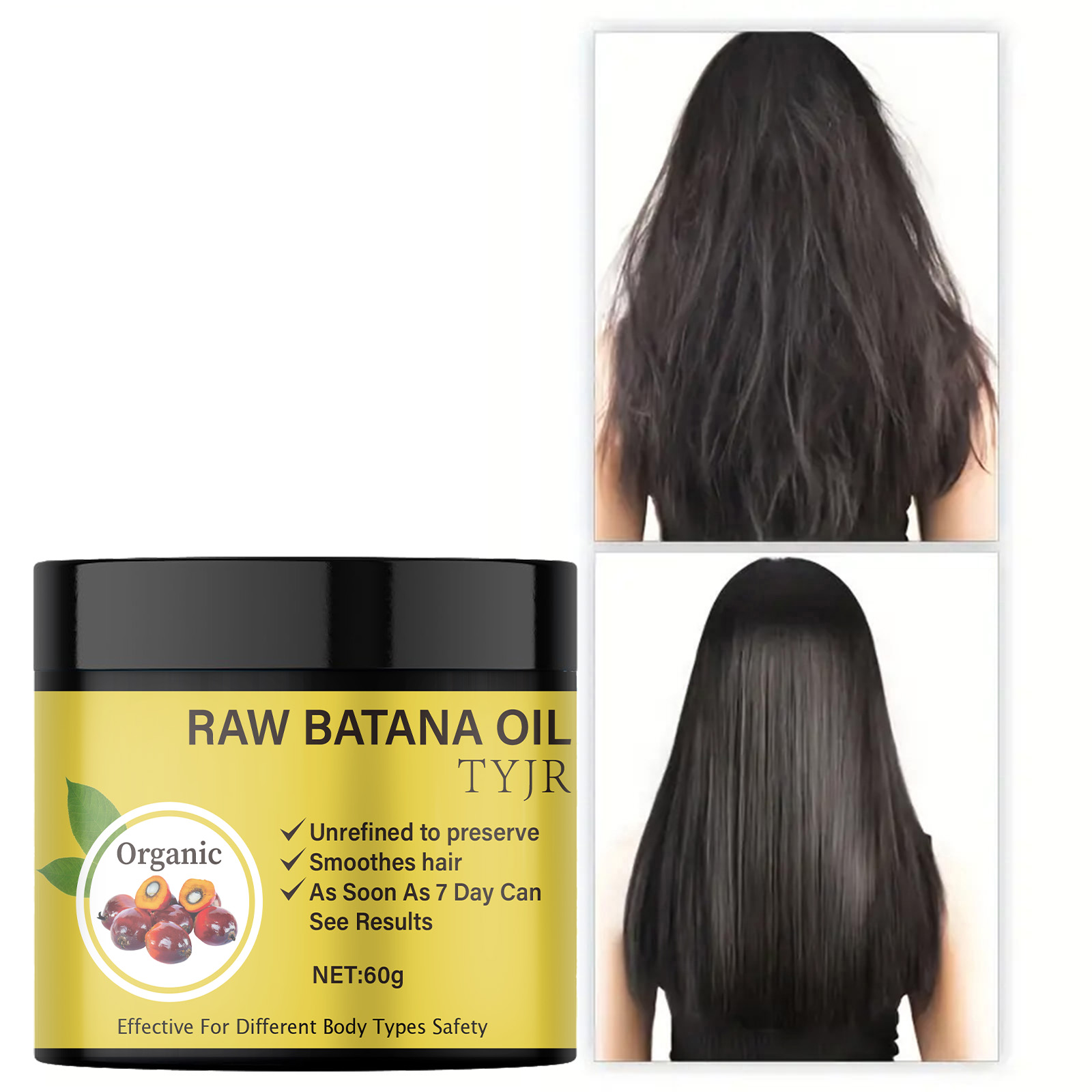 Máscara capilar de óleo de bat - Hair Care For Dry And Frizzy Hair avaliação e preço